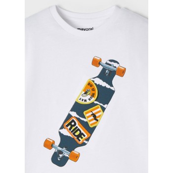 Tee shirt skate garçon - MAYORAL | Boutique Jojo&Co - Antibes