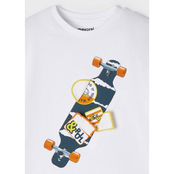 Tee shirt skate garçon - MAYORAL | Boutique Jojo&Co - Antibes