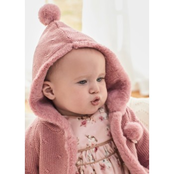 Veste à capuche maille bébé - MAYORAL | Boutique Jojo&Co