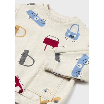 Sweatshirt bébé garçon imprimé - MAYORAL | Boutique Jojo&Co