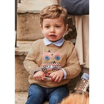 Pullover voitures bébé garçon  - MAYORAL | Boutique Jojo&Co