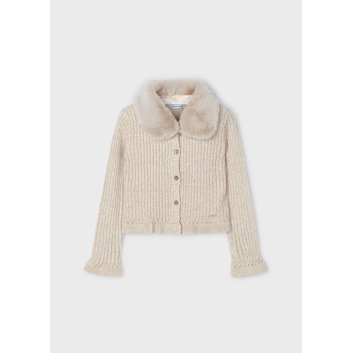 Cardigan vamande pailleté fille - MAYORAL | Jojo&Co : Vêtements enfants - Antibes