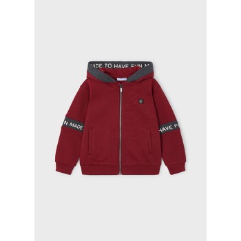 Veste sweat rouge garçon - MAYORAL | Boutique Jojo&Co