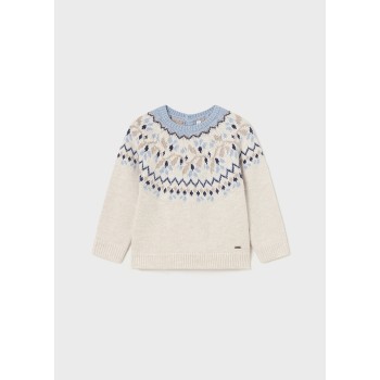 Pull jacquard bébé - MAYORAL | Boutique Jojo&Co