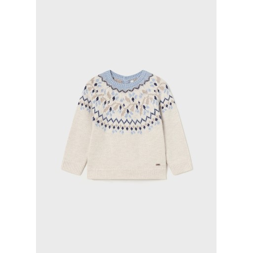 Pull jacquard bébé - MAYORAL | Boutique Jojo&Co