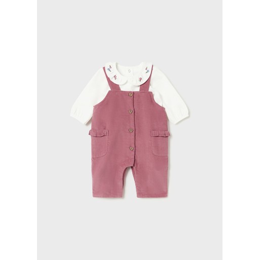 Ensemble salopette bb fille - MAYORAL | Boutique Jojo&Co - Antibes