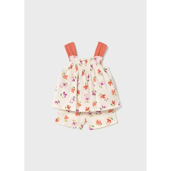 Ensemble floral fille - MAYORAL | Boutique Jojo&Co