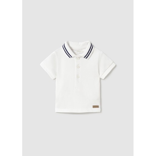 Polo blanc garçon  - MAYORAL | Boutique Jojo&Co