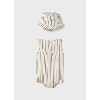 Ensemble barboteuse chapeau boy - MAYORAL | Boutique Jojo&Co