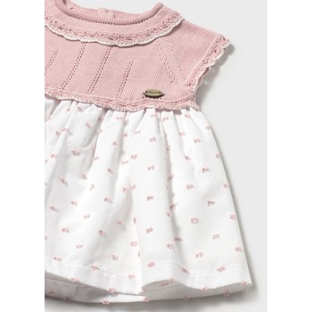 Robe bicolore bébé - MAYORAL | Boutique Jojo&Co - Antibes