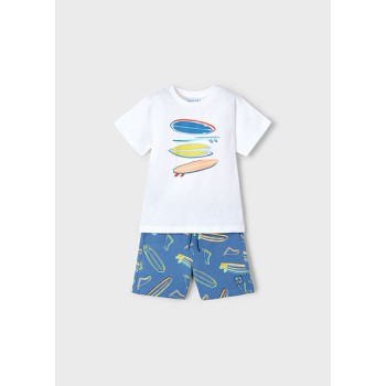 Tee shirt et bermuda - MAYORAL | Jojo&Co : Vêtements enfants - Antibes