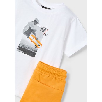 Tee shirt et bermuda - MAYORAL | Jojo&Co : Vêtements enfants - Antibes