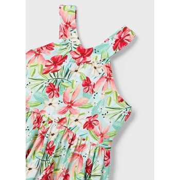 Robe fleurs exotiques - MAYORAL | Jojo&Co : Vêtements enfants - Antibes