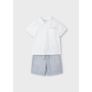 Polo et bermuda - MAYORAL | Jojo&Co : Vêtements enfants - Antibes