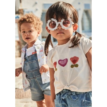 Tee shirt brodé bébé - MAYORAL | Boutique Jojo&Co